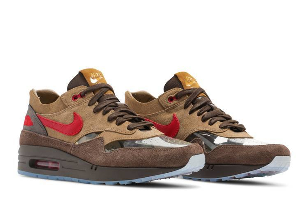 Кроссовки Clot X Nike Air Max 1 "Tea Leaf Brown" 2.0