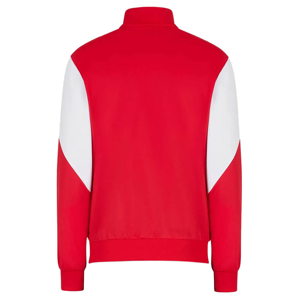 Мужская теннисная кофта EA7 Man Jersey Sweatshirt - racing red