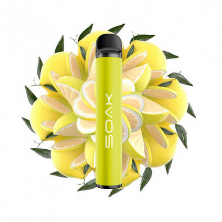 Одноразовая электронная сигарета SOAK X - Pomelo (Помело) 1500 тяг