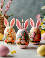 Трансфер переводной - декаль для свечей и гипса пасха 008 А5