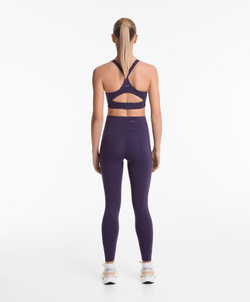 OYSHO Компрессионные легинсы Compressive длиной 65 см, фиолетовый