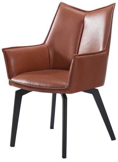 Стул SOHO коричневый/экокожа