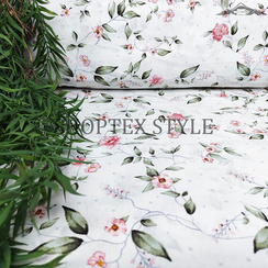 Бязь Премиум "Вьюнок" | ш.220 см | 142 г/м² | хлопок-100%