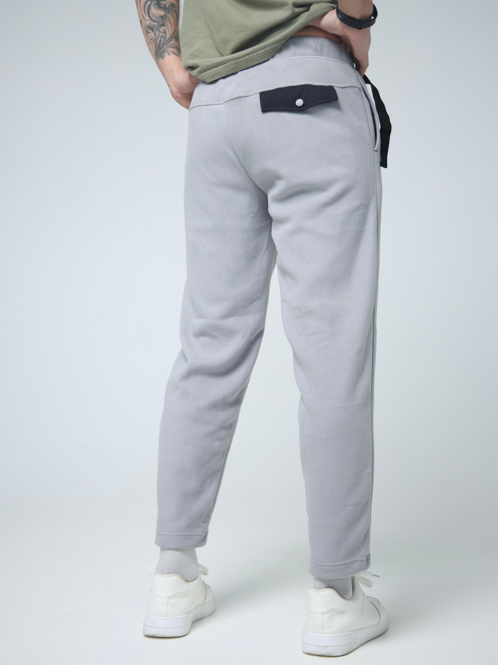 Брюки флисовые город горький серые