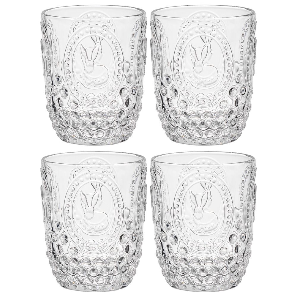 НАБОР СТАКАНОВ ДЛЯ ВОДЫ/СОКА "SUNDAY" 4ШТ/280 МЛ