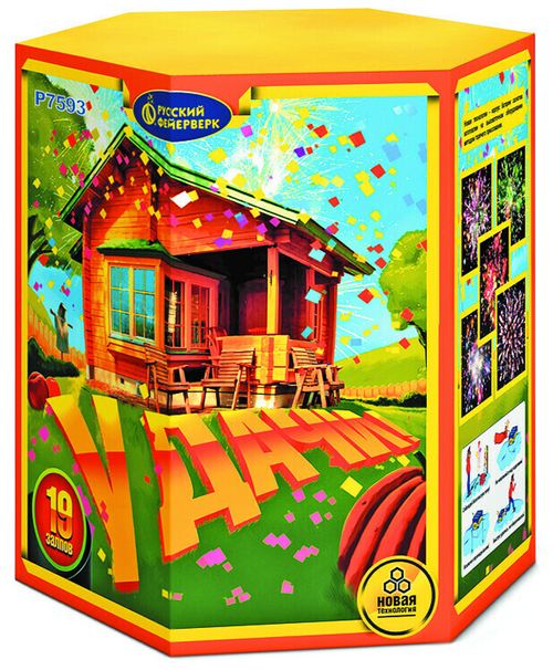 У Дачи! 1,25" х 19 залпов,  1/8/1, шт