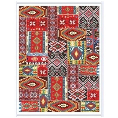 Набор ковриков DECORATIVE цифровая печать с бахромой 60*100+40*60 deco 9