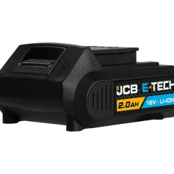 Дрель-шуруповерт аккумуляторная (JCB-18CD-B-E) 18V, max 45Nm в комплекте с зарядным устройством (JCB-18VFC-E) 2.4A и батареей аккум(JCB-20LI-E) 2.0AH JCB JCB-18CD-2XB-E