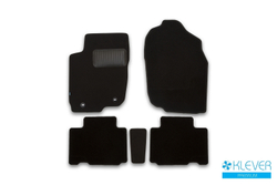 Коврики в салон Klever Premium TOYOTA Rav 4, 2015-2019, кроссовер, 5 шт. (текстиль) Klever.KLEVER03489922110KH