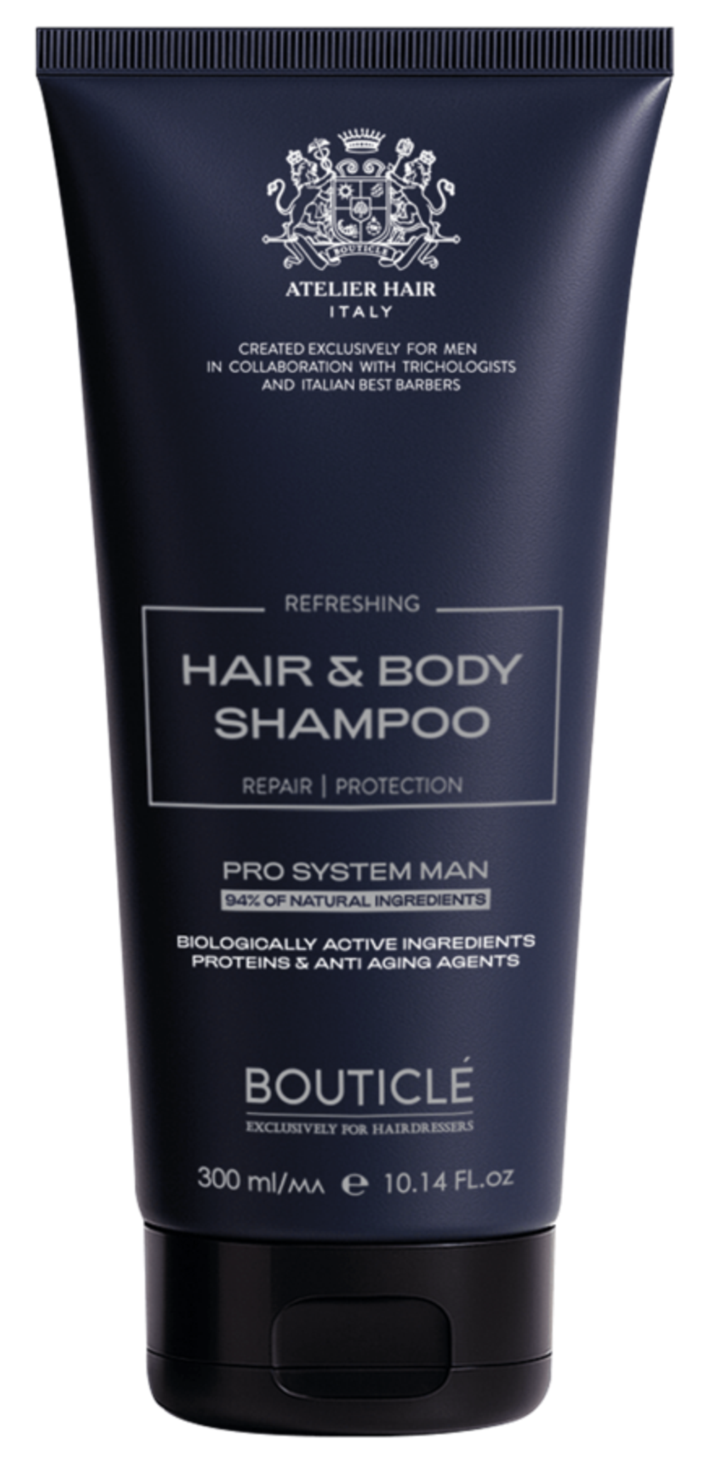 Шампунь Бутикле для волос и тела - Hair And Body Shampoo 300 мл