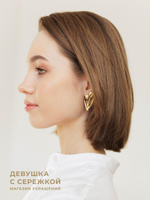 Сережки «Весенние тюльпаны»