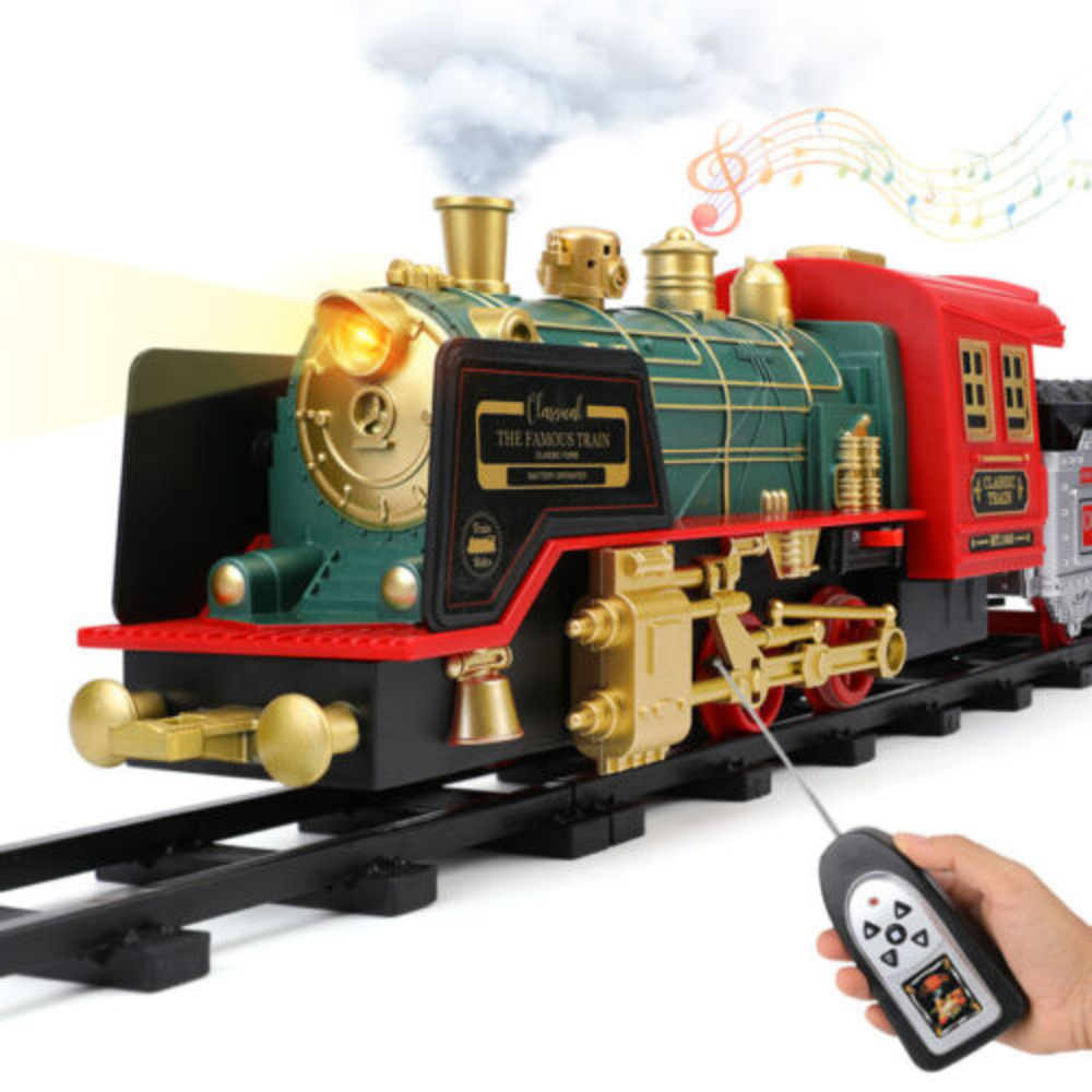 Электрический поезд с паром Train Set