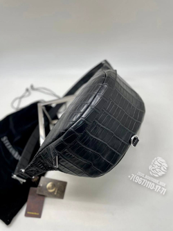 Сумка-слинг Stefano Ricci из кожи крокодила