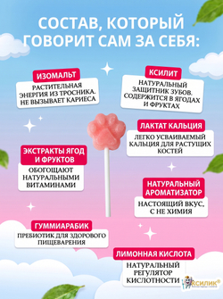 Полезные леденцы с ксилитом 80 шт. без сахара