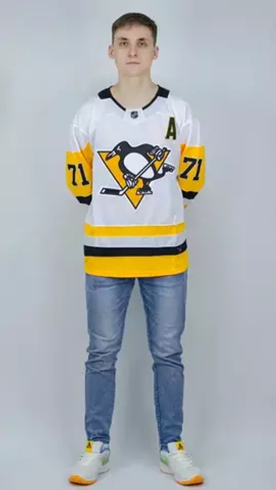 Джерси НХЛ Евгения Малкина «Питтсбург Пингвинс»