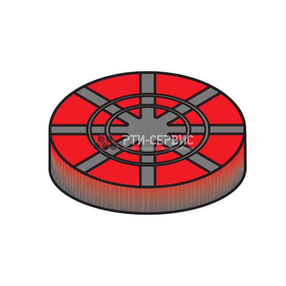 Резиновая накладка (РТИ-СЕРВИС 1056) для бутылочного домкрата