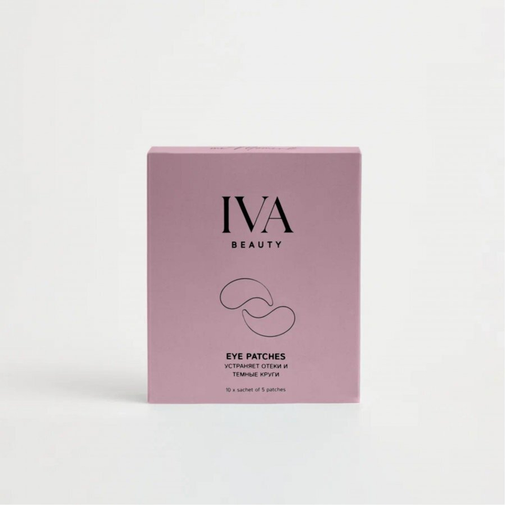 ГИДРОГЕЛЕВЫЕ ПАТЧИ IVA BEAUTY 5 ПАР ДЛЯ ЗОНЫ ВОКРУГ ГЛАЗ