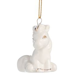 ПОДВЕСКА НА ЁЛКУ "ЛОШАДКА" 4,5*2,5*7 СМ