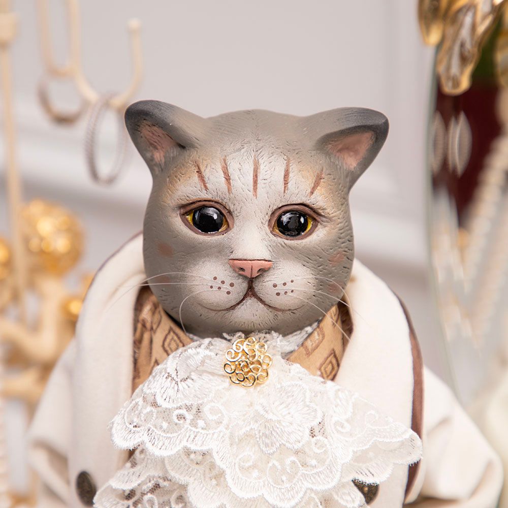 Кукла коллекционная Кот Клаус