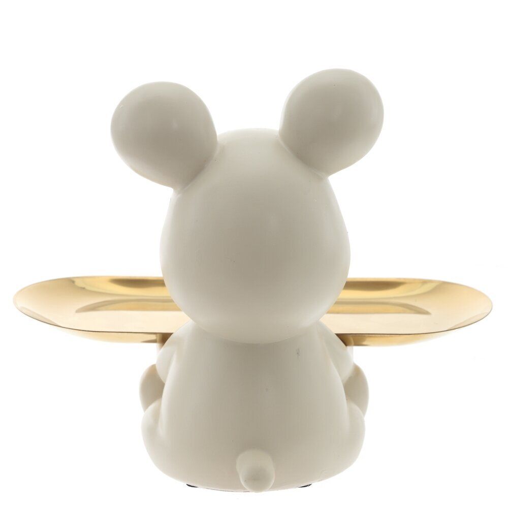 GAEM Фигурка декоративная с подносом "Медвежонок", L22 W17 H19 см