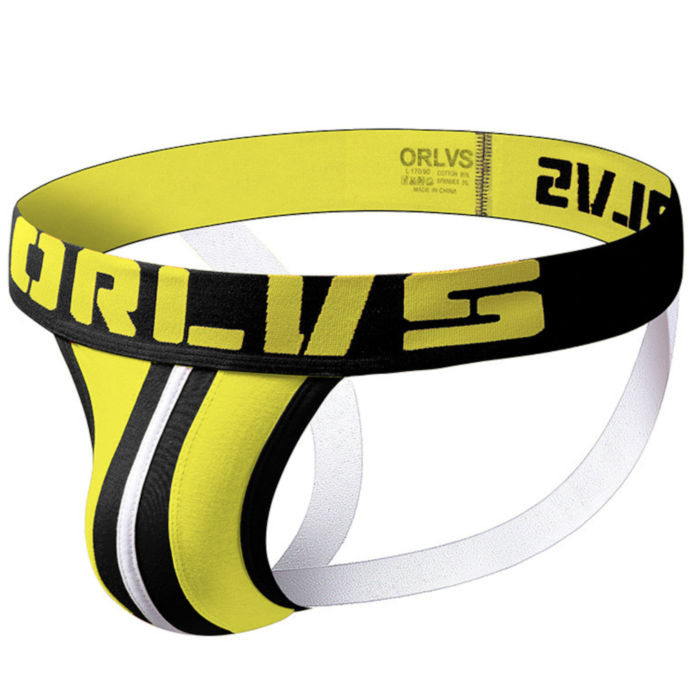 Мужские трусы джоки желтые ORLVS OR165-13