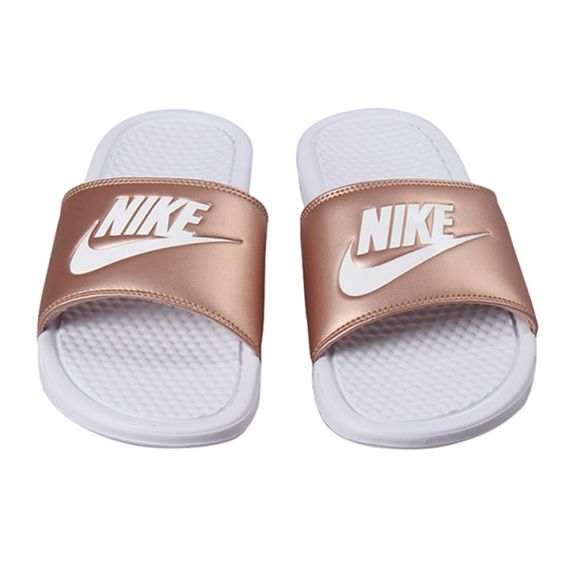 Nike Benassi JDI 'Metallic Red Bronze'