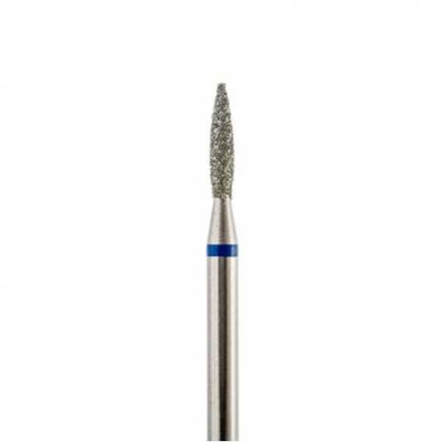 Фреза Алмазная Пламя укороченное 25 мм, синяя КМИЗ