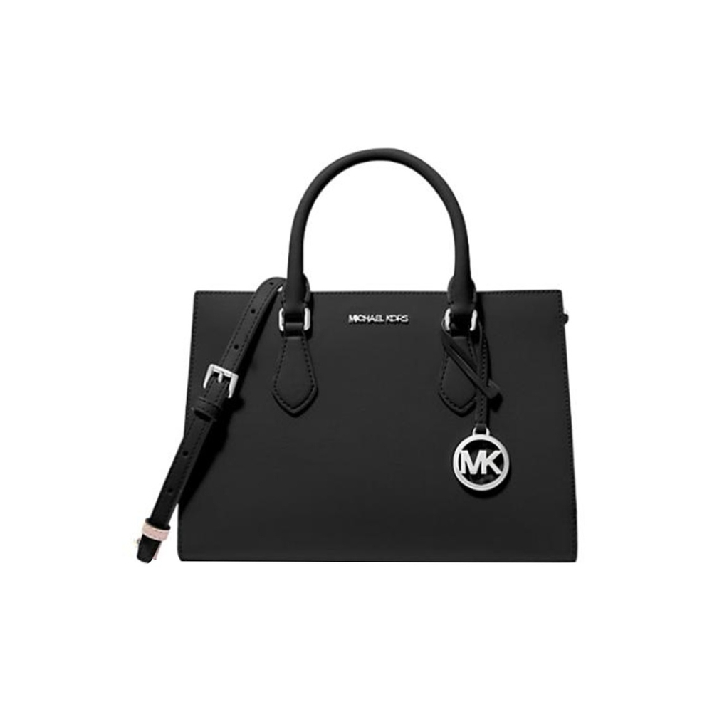 Michael Kors Sheila Medium Faux Saffiano Leather Satchel