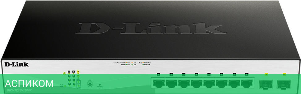 Коммутатор D-Link DGS-1210-10MP/FL2A