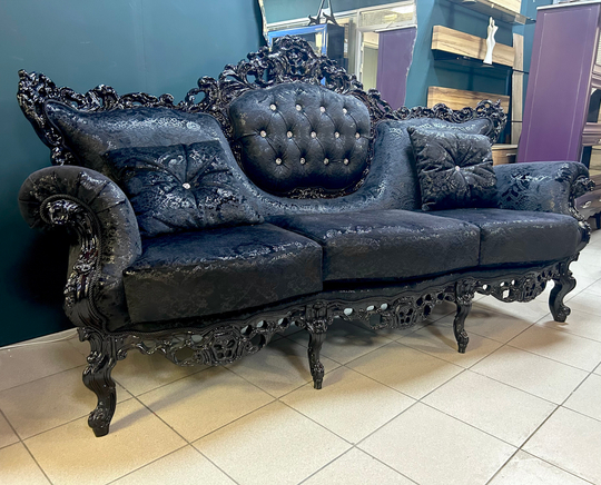 Диван Корона Чёрный, Да Винчи Групп