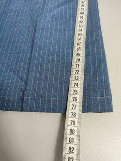 Брюки Jeffa голубые в полоску 44 размер