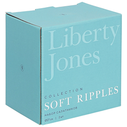 Набор салатников soft ripples, dual glazing, 650 мл, 2 шт.