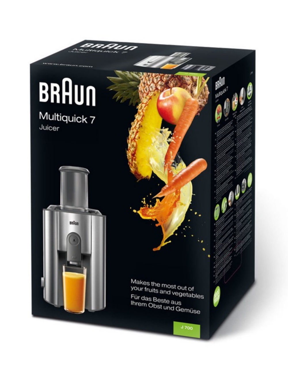 Соковыжималка Braun Multiquick 7 J700S