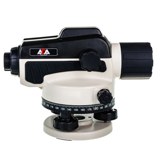 Оптический нивелир ADA Ruber X32 + рейка нивелирная STAFF 3 + штатив алюминиевый Light    A00121_K1