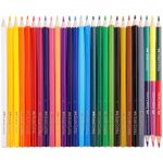 Карандаши цветные Faber-Castell "Замок", 24цв., шестигр., заточ.+6цв.+точилка, картон, европодвес