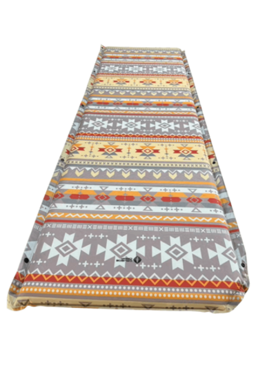 Самонадувающийся коврик туристический Crusoe Camp M5 (200x66x5 см), 210T Pongee, соединяемый