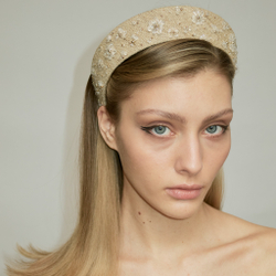 Кокошник S с прозрачными ромашками