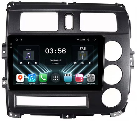 Магнитола для Sollers Argo 2022-2024+ - FarCar DX9-9602 монитор 9.5" IPS на Android 13, 4+64Гб, CarPlay