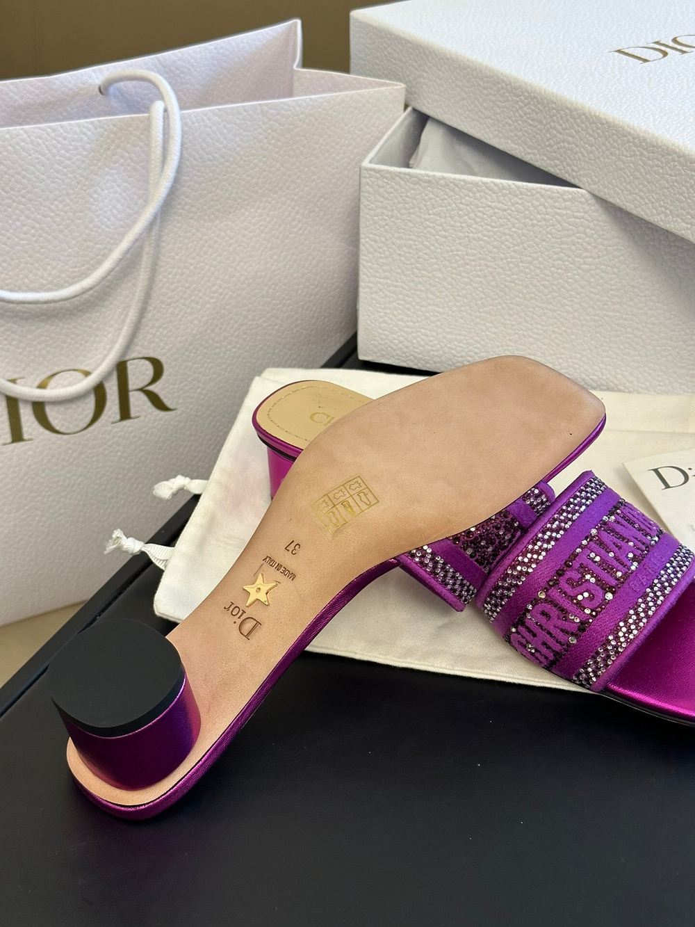 Christian Dior Dway Heeled Slide