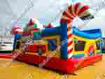 Коммерческий надувной батут "Мороженое" 5*5*2.8 м