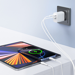 Быстрое зарядное устройство 30W с портами GaN, серия Travel Charger 1A1C от Duzzona