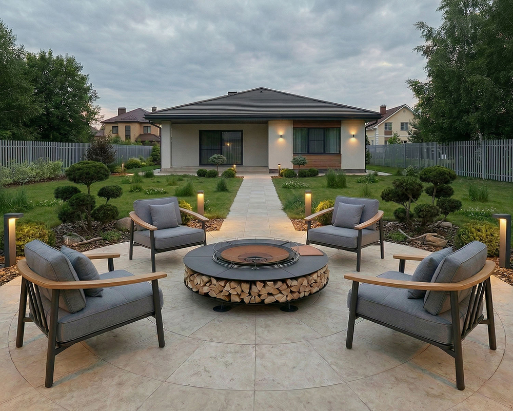 Очаг для костра UP!FLAME PATIO DOUBLE