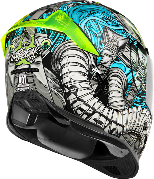 Airframe Pro Outbreak Helmet / Сине-зеленый