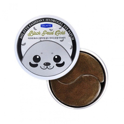 Milatte Fashiony Black Pearl Gold Hydrogel Eye Patch патчи для кожи вокруг глаз с черным жемчугом и золотом
