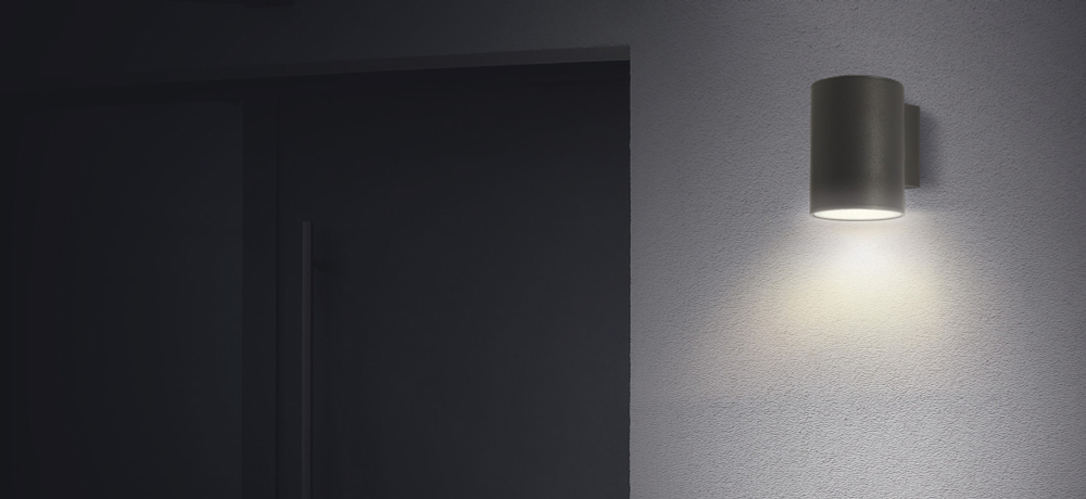 Ландшафтный светильник IP54,  D100xW150xH30 мм,  20Вт,  3000К,  черный