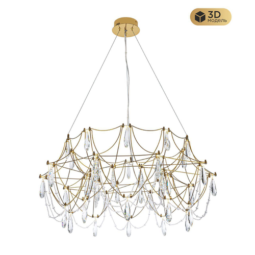 Подвесная светодиодная люстра Modelux ML.5603.800P BS