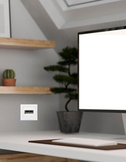 Legrand розетка 4231 INT с рамкой 1 белая