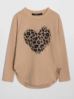 Костюм для девочки с брюками на осень