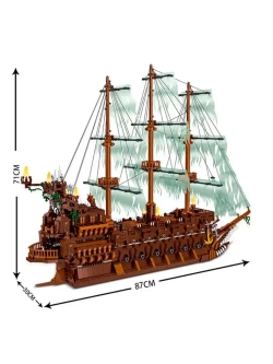 Конструктор Пираты Летучий Голландец 3658 деталей