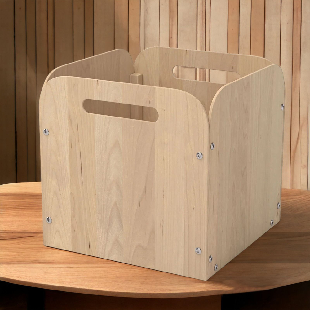 Органайзер, 30х30х26, Тадео, для хранения вещей, короб, контейнер, деревянный, Dipriz